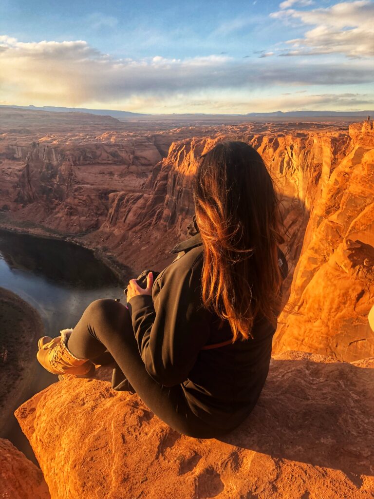 Founder of Venvy Lab, on a scenic desert overlook