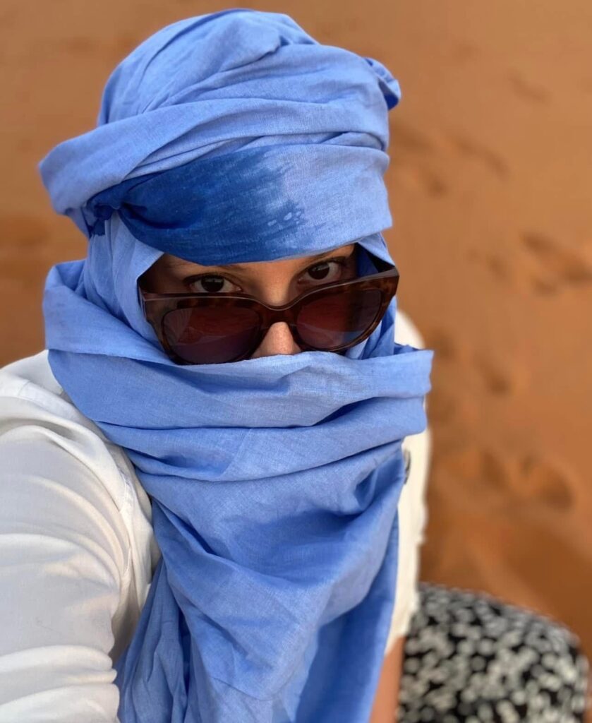 Founder of Venvy Lab, somewhere in the Sahara Desert